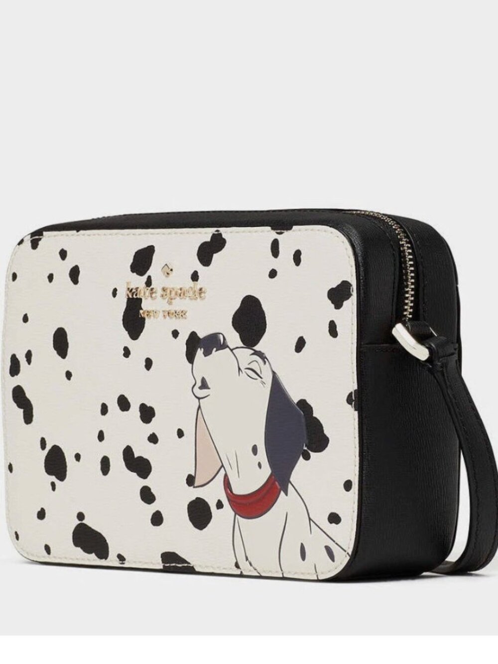 NWOT Kate Spade 101 Dalmatians Camera Crossbody Bag